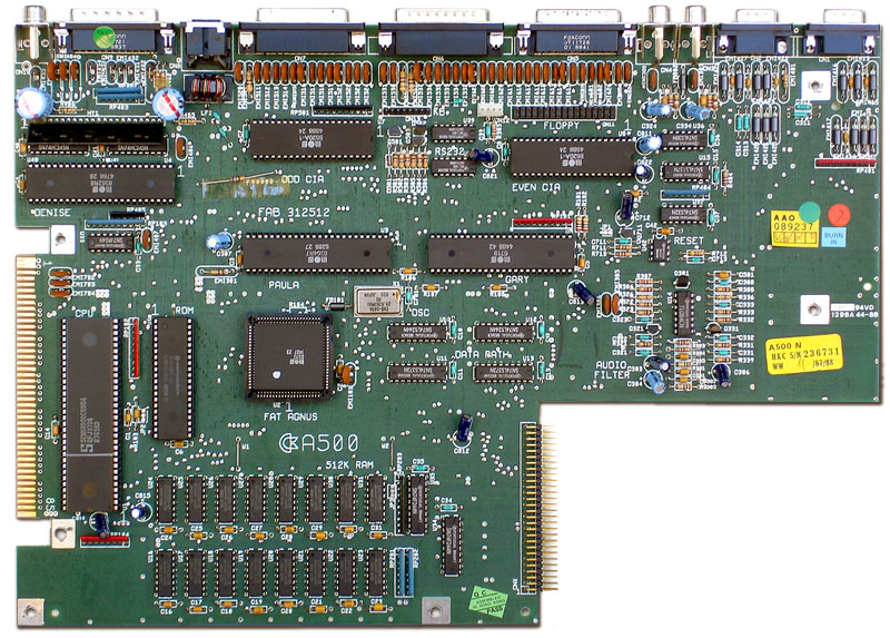 Amiga 500 (A500) Computer History - History-Computer