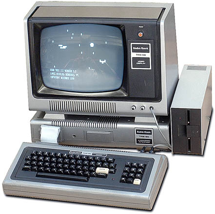 TRS 80 Computer.